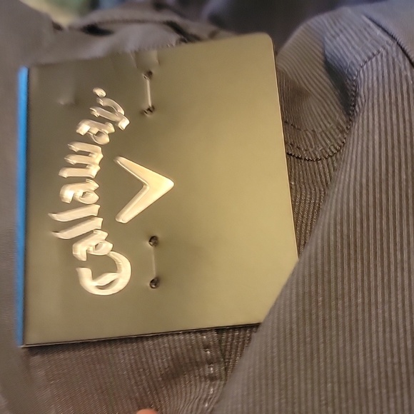 Callaway Golf shorts 36 Dk Gray HTR 4 Way Stretch Light Moisture Wicking $75 NWT - Picture 14 of 14